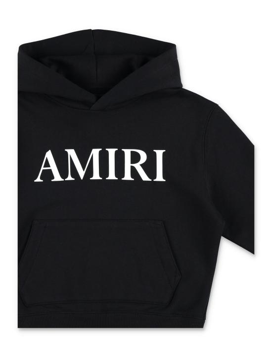 26SS [키즈] 아미리 트레이닝 상의 AKJYHD1009 001 BLACK - AMIRI