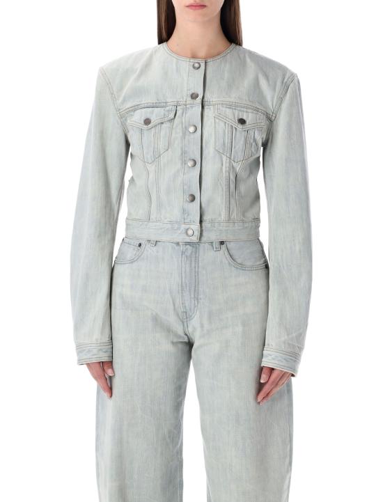 26SS 하이쿠레 데님 자켓 HEW09122DF193 L0920 HEAVANLY BLUE