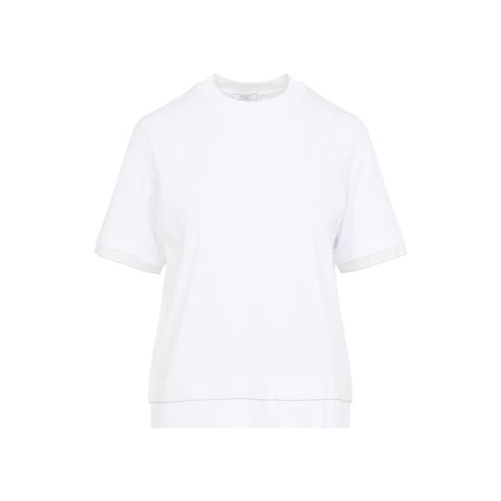 26SS 페세리코 반팔 티셔츠 A06739J0 0070A 00A BIANCO NATURALE WHITE