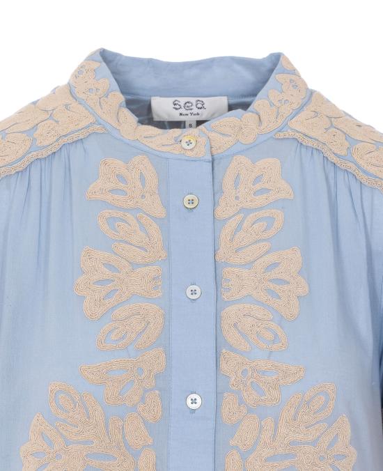 26SS 씨뉴욕 미디 원피스 054 BLUE Blue - SEA NY