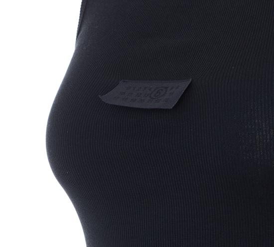 26SS MM6 메종마르지엘라 긴팔 티셔츠 S52NL0075 M20054900 Black - MM6 MAISON MARGIELA