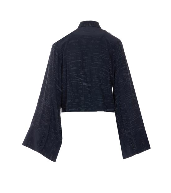 26SS MM6 메종마르지엘라 셔츠 S52DT0044 M35737002J Black - MM6 MAISON MARGIELA