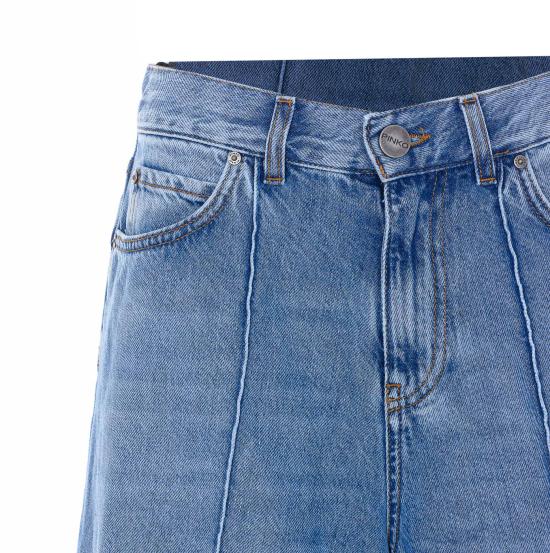 26SS 핑코 데님 팬츠 104646 A32QPJD Blue - PINKO