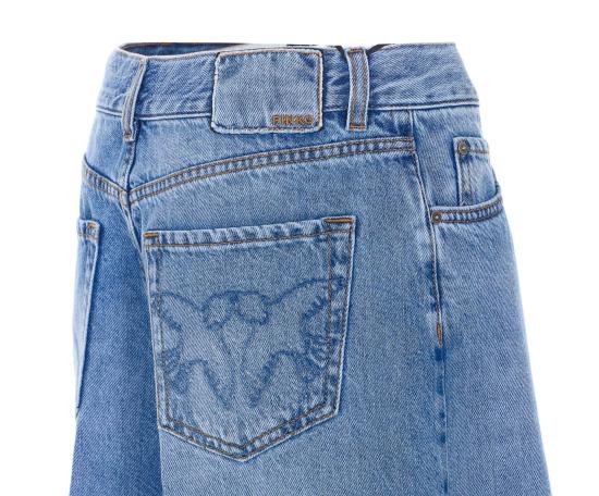 26SS 핑코 데님 팬츠 104646 A32QPJD Blue - PINKO