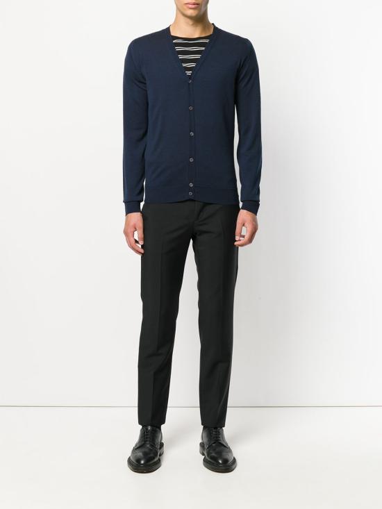 25FW 존스메들리 가디건 PETWORTH MIDNIGHT Midnight - JOHN SMEDLEY