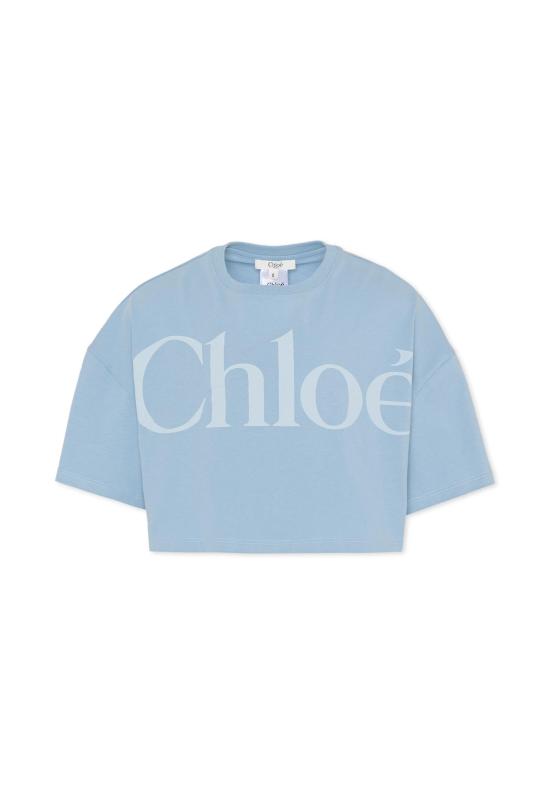 26SS [키즈] 끌로에 티셔츠 C20859 821 LIGHT BLUE