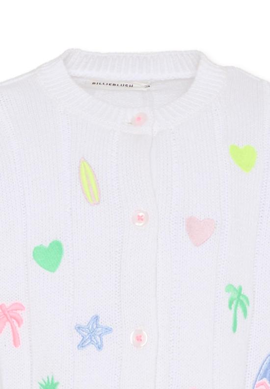 26SS [키즈] 빌리블러쉬 가디건 U21912 10P WHITE - BILLIEBLUSH