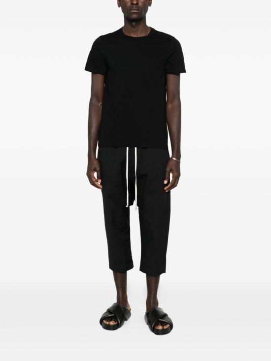 26SS 릭 오웬스 반팔 티셔츠 RU01F2265JA 09 Black - RICK OWENS