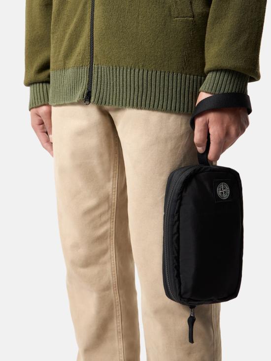 26SS 스톤 아일랜드 클러치/파우치 L1S159200013S0251 V0029 Black - STONE ISLAND