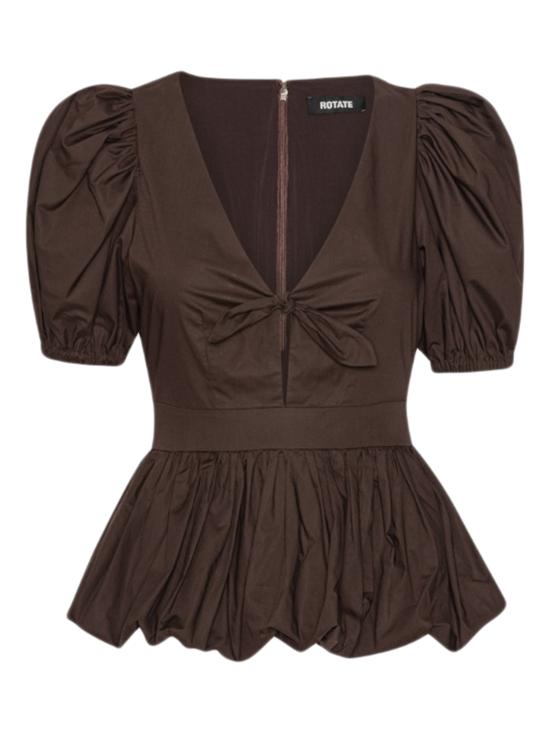 26SS 로테이트 블라우스 115112 1667 Brown