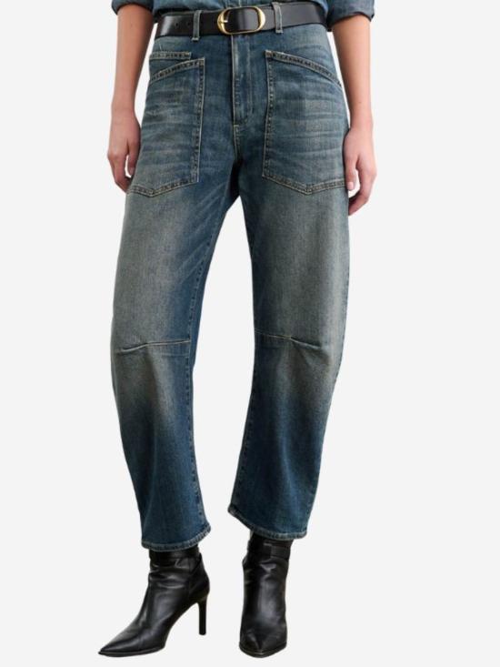  닐리로탄 데님 팬츠 Nili Lotan Shon Jean 청바지 클래식 워시 - NILI LOTAN