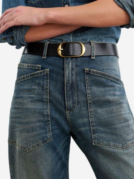  닐리로탄 데님 팬츠 Nili Lotan Shon Jean 청바지 클래식 워시 - NILI LOTAN