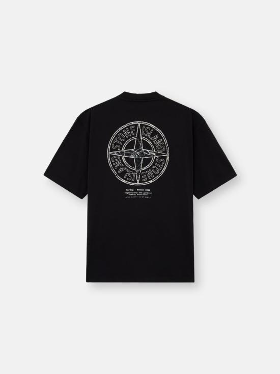 26SS 스톤 아일랜드 반팔 티셔츠 L1S152100001S0285 V0029 Black - STONE ISLAND