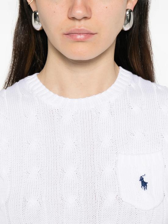 26SS 폴로 랄프로렌 스웨터 211971873 005 White - POLO RALPH LAUREN