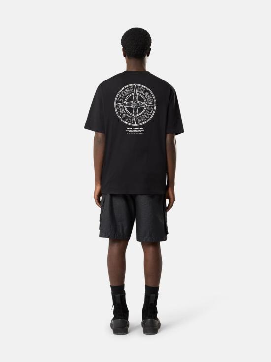 26SS 스톤 아일랜드 반팔 티셔츠 L1S152100001S0284 V0029 Black - STONE ISLAND