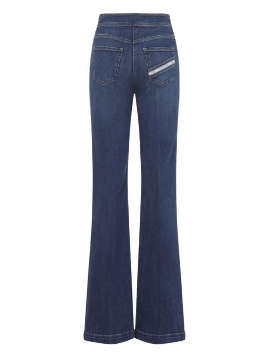 26SS 엘리자베타프랜치 데님 팬츠 PJ19D61E2 104 Blue denim - ELISABETTA FRANCHI