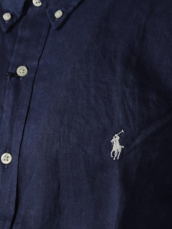 25FW 랄프 로렌 긴팔 셔츠 710966295 005 Blue - RALPH LAUREN