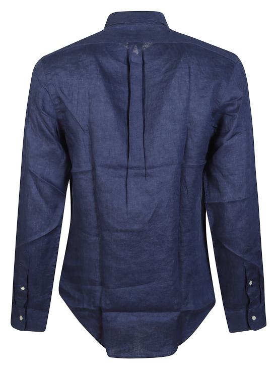 25FW 랄프 로렌 긴팔 셔츠 710966295 005 Blue - RALPH LAUREN