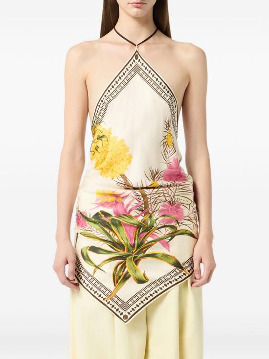 26SS 블루마린 긴팔 티셔츠 P622C438A F8177 Amberlight - BLUMARINE