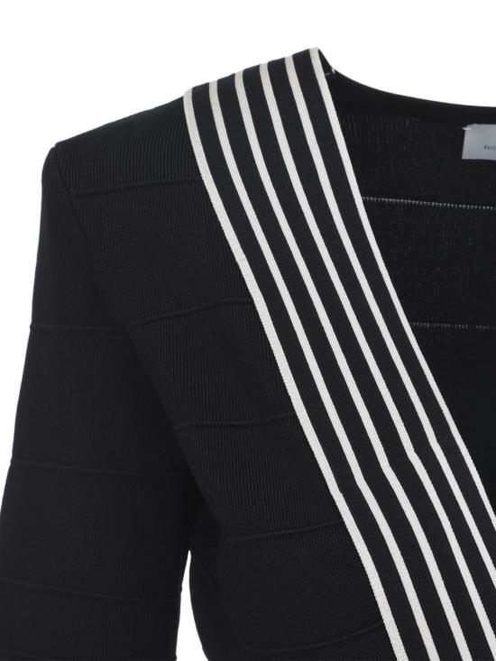 26SS 엘리자베타프랜치 미디 원피스 AM01S61E2 685 Nero burro - ELISABETTA FRANCHI