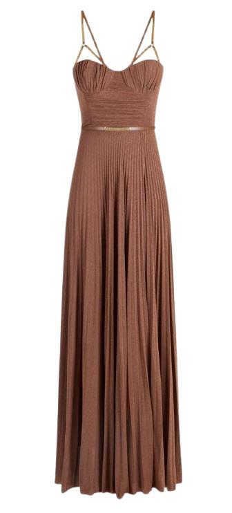 26SS 엘리자베타프랜치 미디 원피스 ABR1661E2 600 Leather Brown