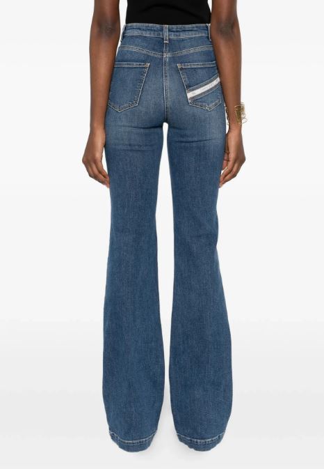 26SS 엘리자베타프랜치 데님 팬츠 PJ17D61E2 139 Blue vintage - ELISABETTA FRANCHI