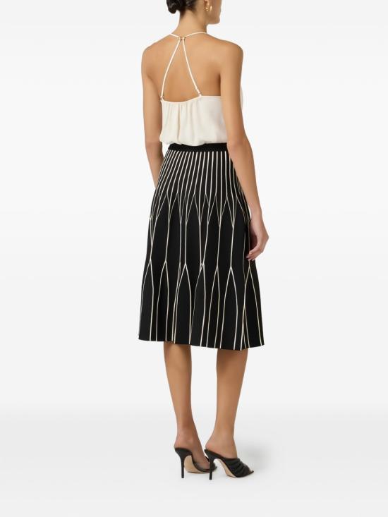 26SS 엘리자베타프랜치 바디수트 티셔츠 BO01461E2 193 Burro - ELISABETTA FRANCHI