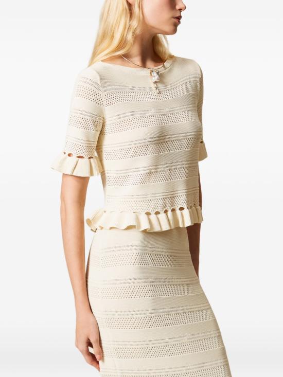 26SS 트윈셋 스웨터 261TP3082 S2131500059 Madreperla - TWINSET