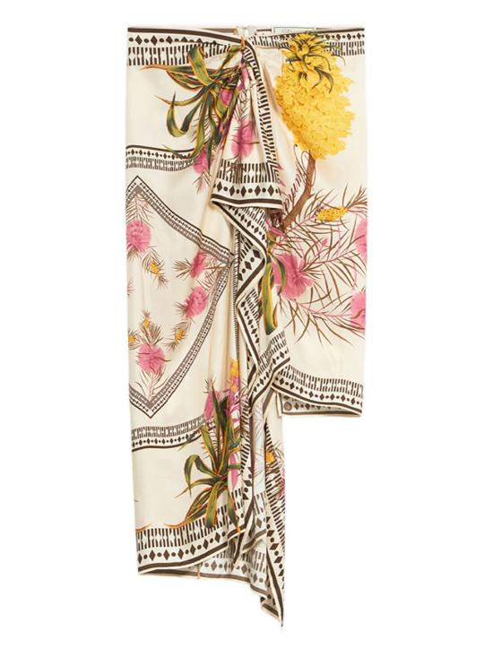 26SS 블루마린 미디 스커트 P622G281A F8177 Amberlight