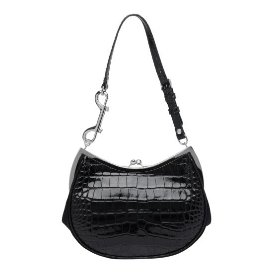 26SS 비비안웨스트우드 숄더백 4B01000VW L0098N401 Black - VIVIENNE WESTWOOD