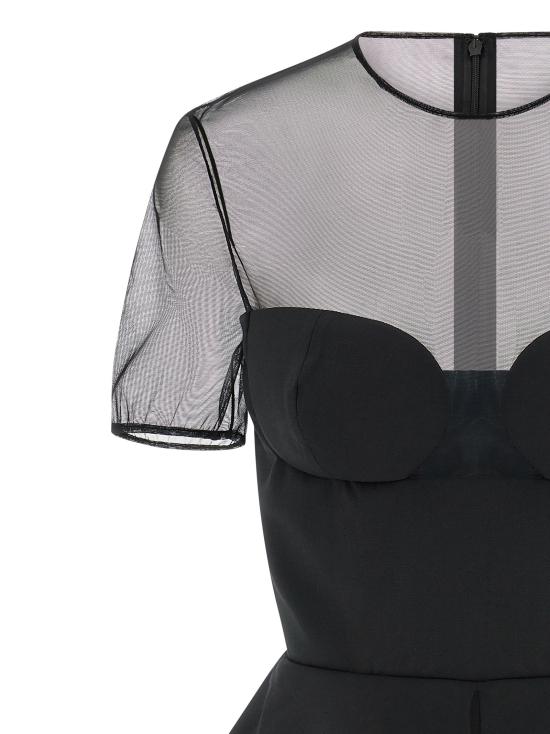 26SS 넨시 도자카 이브닝 티셔츠 NDTOP1107500100BLACK Black - NENSI DOJAKA