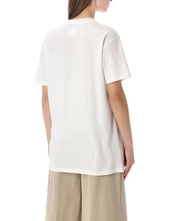 26SS 애니빙 반팔 티셔츠 A0812128 IVY1 Bianco - ANINE BING