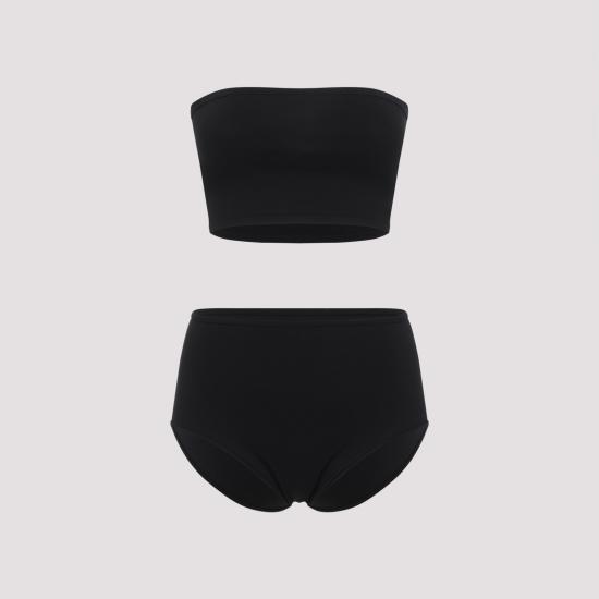 26SS 알라이아 팬티 AA9A1024M826A 995 BLACK - ALAIA