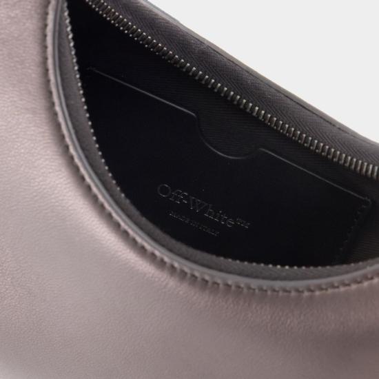 25SS 오프화이트 숄더백 OWNN184C99LEA0011000 BLACK - OFF WHITE