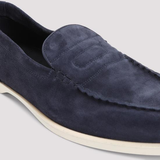 26SS 존롭 로퍼 B0222FL 5A BLUE - JOHN LOBB