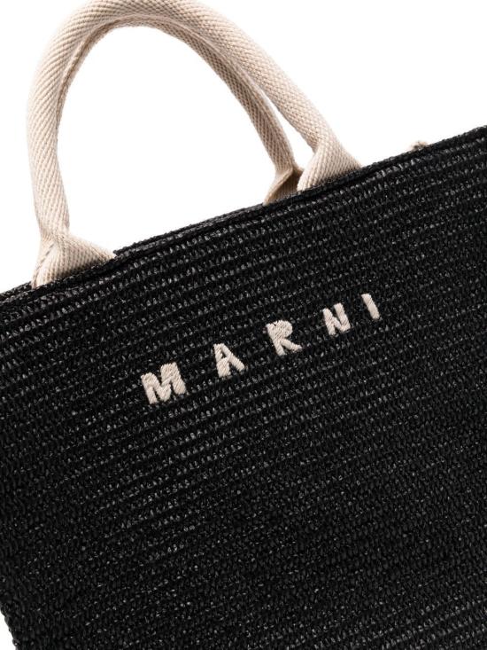 26SS 마르니 토트백 SHMP0077U0P3860 Z1Q44 BLACK - MARNI