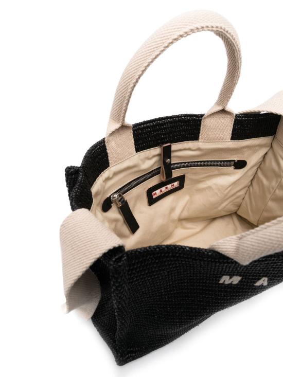 26SS 마르니 토트백 SHMP0077U0P3860 Z1Q44 BLACK - MARNI