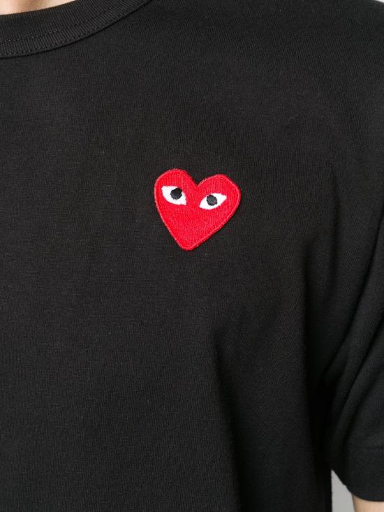 26SS 꼼데가르송 반팔 티셔츠 P1T108 BLACK - COMME DES GARCONS
