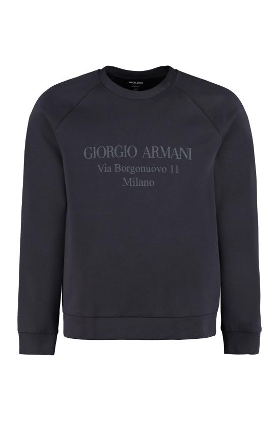 26SS 조르지오 아르마니 스웨터 3GSM81SJSXZ UBVN BLUE