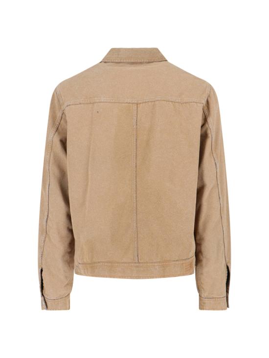 26SS MM6 메종마르지엘라 자켓 SH0AM0078 M30050 123 Brown - MM6 MAISON MARGIELA