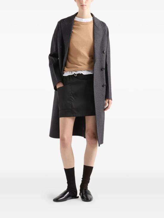 26SS 프라다 숏 스커트 21H028SOOO 1WQ8 F0002 NERO - PRADA