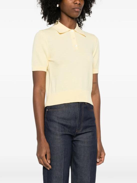 26SS 아페쎄 폴로 티셔츠 COEZJ F23479 DAB LIGHT YELLOW - A.P.C.
