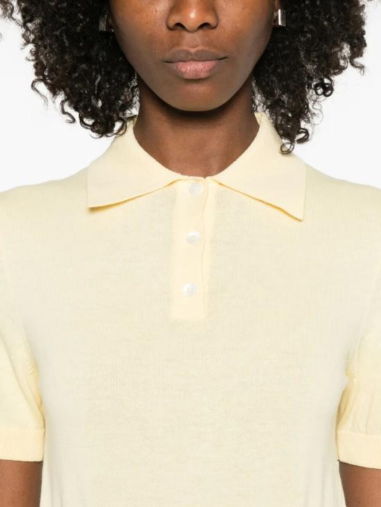 26SS 아페쎄 폴로 티셔츠 COEZJ F23479 DAB LIGHT YELLOW - A.P.C.