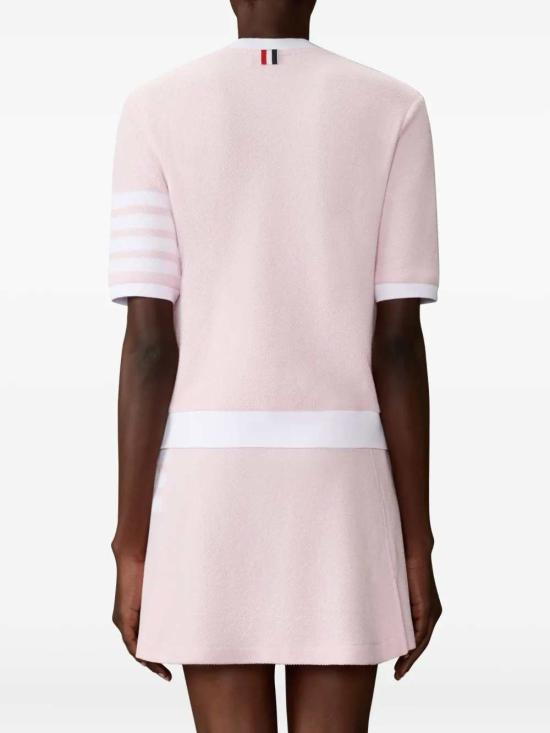 26SS 톰브라운 반팔 티셔츠 FJS222AJ0248 LT PINK 680 - THOM BROWNE