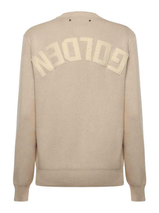 26SS 골든구스 Golden 레터링 스웨터 GWP00951P00197255550 - GOLDEN GOOSE