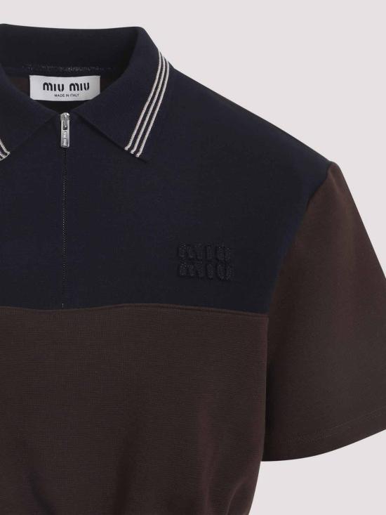 26SS 미우미우 민소매 티셔츠 MT2169SOOO18FXF0KGN Blue - MIU MIU