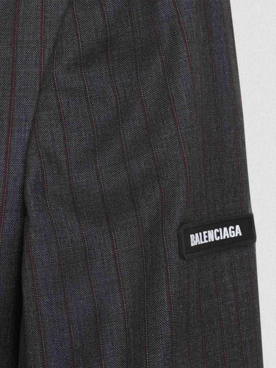  발렌시아가 울 블레이저 850763TPT051360 Grey - BALENCIAGA