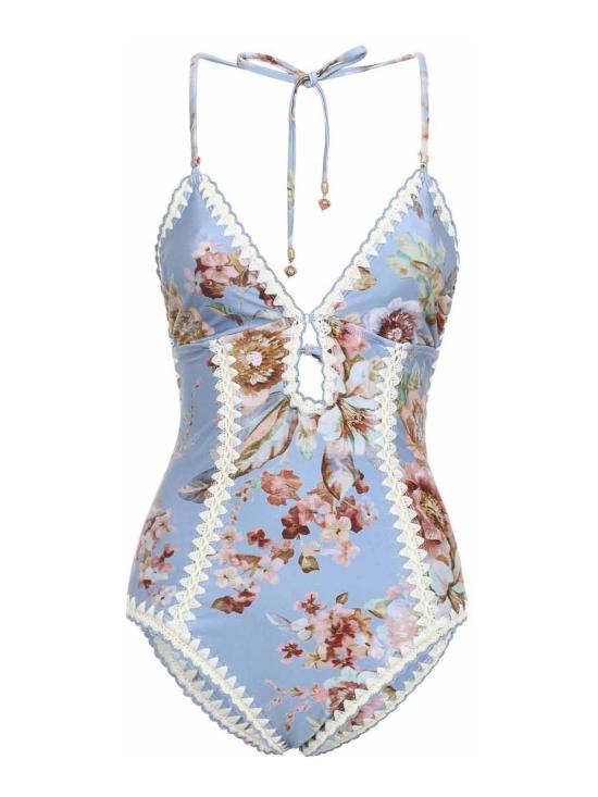  짐머만 원피스 수영복 5768WRS261CHAMBRAY Light Blue