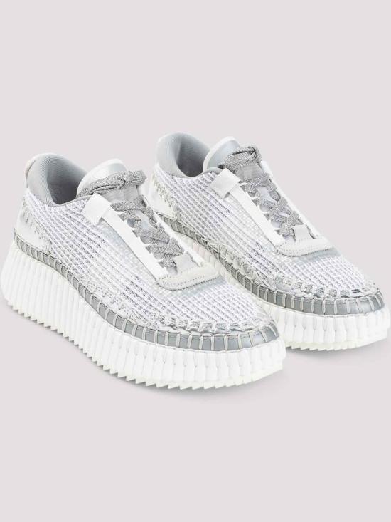 26SS 끌로에 스니커즈 CH26S579VM094 Light Grey - CHLOE