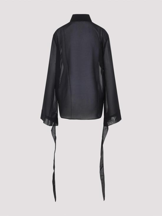 26SS 더프랭키샵 셔츠 CHFS21510100 Black - THE FRANKIE SHOP